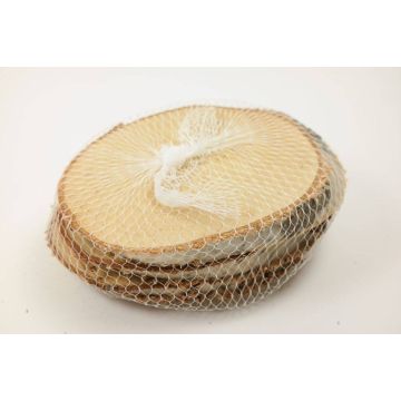 Birkenholzscheiben NINO, 3 Stück, natur, 14x21cm