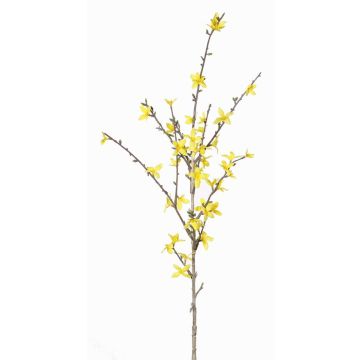 Künstlicher Forsythien Zweig IHRANI mit Blüten, gelb, 90cm, Ø1,5-4cm Künstlicher Forsythien Zweig IHRANI mit Blüten, gelb, 90cm, Ø1,5-4cm