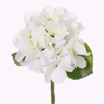 Hortensien Kunstblume CHIDORI, weiß-grün, 30cm, Ø13cm