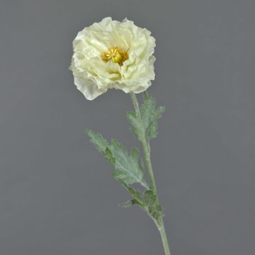 Künstliche Mohnblume BAHIRA, creme, 75cm, Ø12cm Künstliche Mohnblume BAHIRA, creme, 75cm, Ø12cm