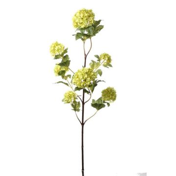 Textil Zweig Schneeball PINO, grün, 110cm, Ø5-9cm