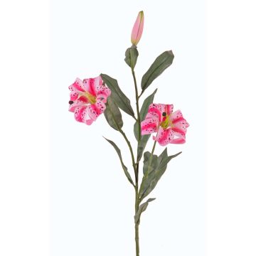 Künstlicher Zweig Türkenbundlilie DANBI, pink-rosa, 85cm, Ø9cm Künstlicher Zweig Türkenbundlilie DANBI, pink-rosa, 85cm, Ø9cm