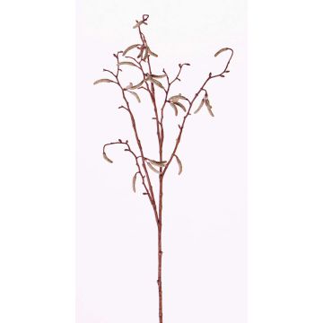 Birkenzweig künstlich NANTE mit Blüten, braun, 65cm, Ø0,5cm Birkenzweig künstlich NANTE mit Blüten, braun, 65cm, Ø0,5cm