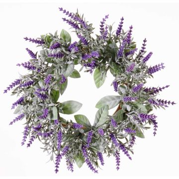 Lavendelkranz künstlich LODOS, violett, Ø30cm Lavendelkranz künstlich LODOS, violett, Ø30cm
