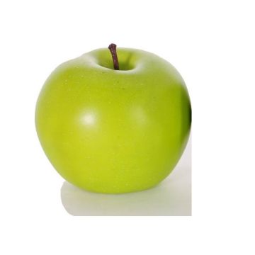 Deko Apfel ADALBERO, grün, 6cm, Ø7cm Deko Apfel ADALBERO, grün, 6cm, Ø7cm