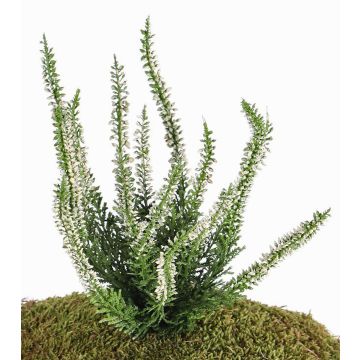 Künstliches Heidekraut IMKE auf Steckstab, creme, 25cm, Ø1cm
