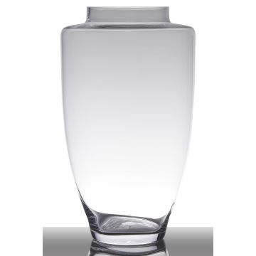 Elegante Vase aus Glas LACEY, klar, 31,5cm, Ø18cm Elegante Vase aus Glas LACEY, klar, 31,5cm, Ø18cm