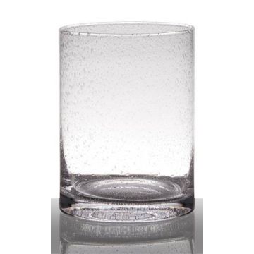 Glasvase mit Bläschen SANUA, Zylinder, klar, 20cm, Ø15cm Glasvase mit Bläschen SANUA, Zylinder, klar, 20cm, Ø15cm