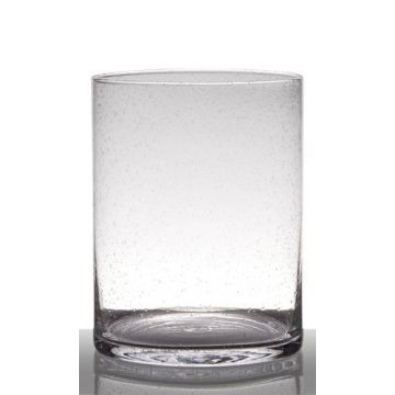 Kerzenglas mit Bläschen SANUA, Zylinder, klar, 25cm, Ø19cm Kerzenglas mit Bläschen SANUA, Zylinder, klar, 25cm, Ø19cm