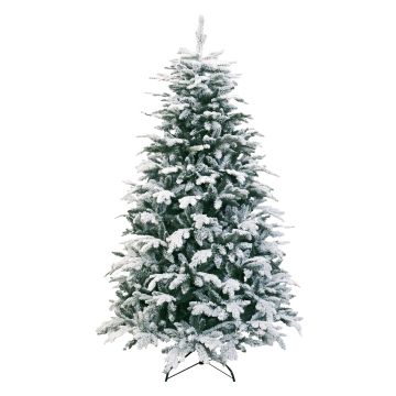 Kunst Weihnachtsbaum ZÜRICH SPEED, beschneit, 210cm, Ø140cm Kunst Weihnachtsbaum ZÜRICH SPEED, beschneit, 210cm, Ø140cm