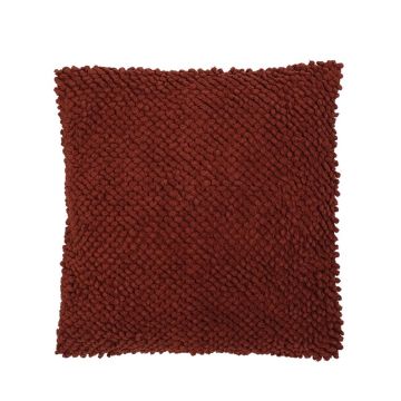Sofa Kissen BOLLY, mit Kügelchen, rot, 45x45cm