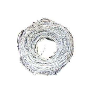 Kranz aus Zweigen PENDO, weiß, Ø40cm Kranz aus Zweigen PENDO, weiß, Ø40cm