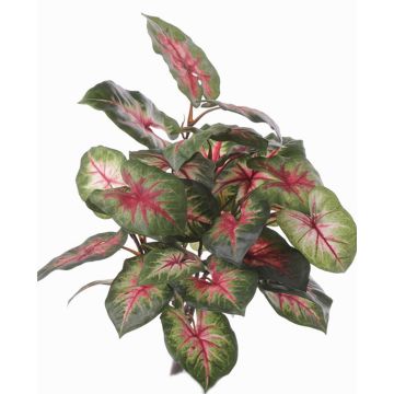 Kunstpflanze Caladium SEVERIN auf Steckstab, grün-rot, 40cm