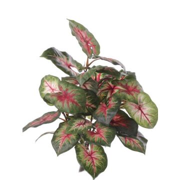 Kunstpflanze Caladium SEVERIN auf Steckstab, grün-rot, 40cm