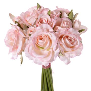 Künstlicher Rosenstrauß ROSILA, rosa, 25cm, Ø20cm Künstlicher Rosenstrauß ROSILA, rosa, 25cm, Ø20cm