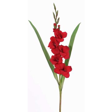 Künstliche Gladiole ELEA, rot, 80cm, Ø7-9cm Künstliche Gladiole ELEA, rot, 80cm, Ø7-9cm