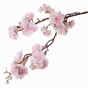 Japanischer Kirschblütenzweig künstlich RUKIA mit Blüten, hellrosa-weiß, 90cm, Ø3-6cm Japanischer Kirschblütenzweig künstlich RUKIA mit Blüten, hellrosa-weiß, 90cm, Ø3-6cm