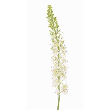 Große Kunstblume Steppenkerze SELINA, weiß, 105cm, Ø9cm