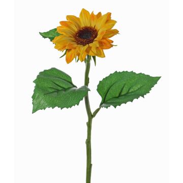 Kunst Sonnenblume CELLY, gelb, 35cm, Ø8cm