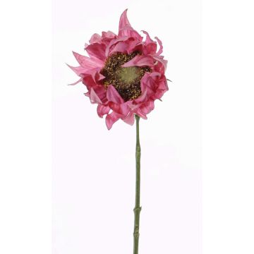 Künstliche Sonnenblume JANIKA, rosa, 60cm, Ø13cm