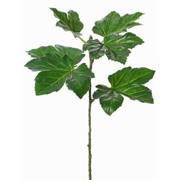 Künstlicher Okra Blattzweig JOANNIS, crossdoor, grün, 95cm