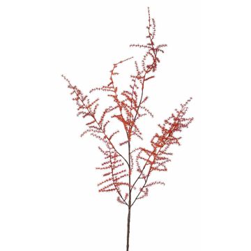 Asparagus acutifolius Zweig künstlich JOCHEN, orange, 130cm