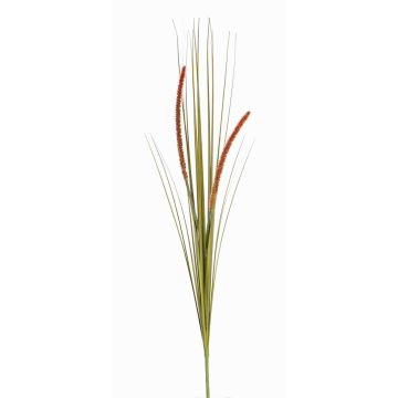 Fuchsschwanzgras künstlich JILL, Steckstab, Rispen, grün-rot, 90cm