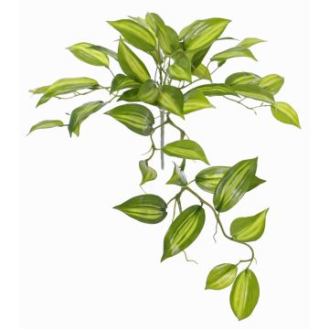 Vanilla Planifolia Orchideen Blätter künstlich CHARIS, Steckstab, grün-gelb, 45cm Vanilla Planifolia Orchideen Blätter künstlich CHARIS, Steckstab, grün-gelb, 45cm