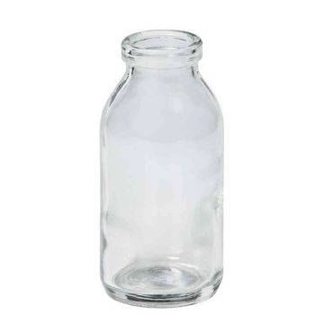 Flasche LEATRICE OCEAN, Glas, transparent, 10cm, Ø4,5cm Flasche LEATRICE OCEAN, Glas, transparent, 10cm, Ø4,5cm