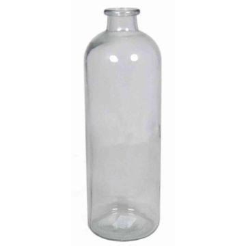Flasche aus Klarglas URSULA, 33cm, Ø11cm