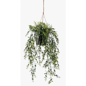 Künstliche Buchsbaum Blumenampel ANDRES im Dekotopf, 50cm Künstliche Buchsbaum Blumenampel ANDRES im Dekotopf, 50cm