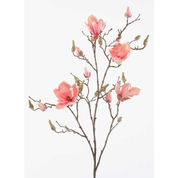 Große Kunstblume Magnolie CAELO, rosa, 105cm, Ø15-17cm