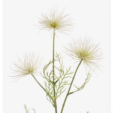 Kunstblume Chrysantheme HARARE, creme, 65cm, Ø9-12cm