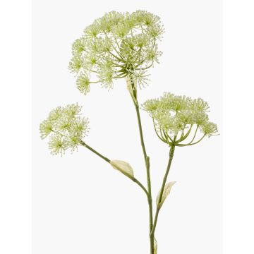 Große Kunstblume Bärenklau EVERALDO, weiß, 105cm