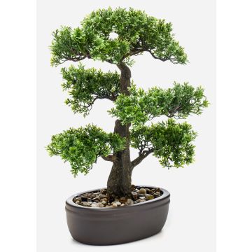 Kunstpflanze Bonsai Ficus HESPER in Schale, 45cm