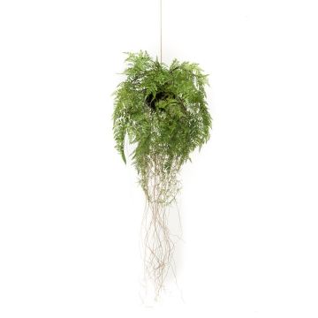 Kunstfarn Boston Farn Blumenampel NILO, Erdball, Wurzeln, 70cm, Ø35cm Kunstfarn Boston Farn Blumenampel NILO, Erdball, Wurzeln, 70cm, Ø35cm