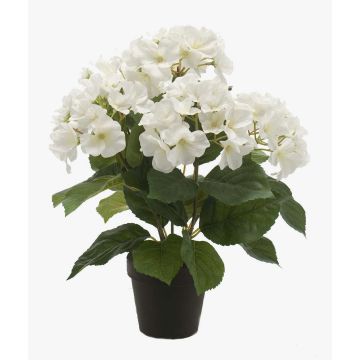 Kunstpflanze Hortensie JONE, creme, 40cm