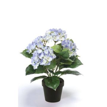 Kunstblume Hortensie LAIDA, hellblau, 35cm, Ø7-10cm