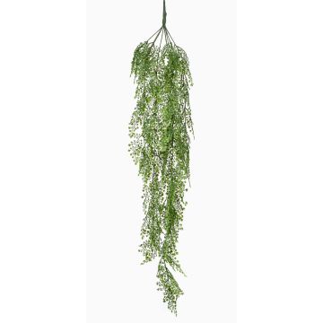 Kunst Farn Frauenhaarfarn Hänger LEDA auf Steckstab, grün, 105cm