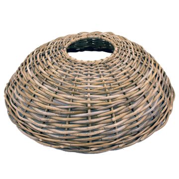 Weihnachtsbaumkorb JERICHO aus Rattan, grau-braun, 21cm, Ø87cm Weihnachtsbaumkorb JERICHO aus Rattan, grau-braun, 21cm, Ø87cm