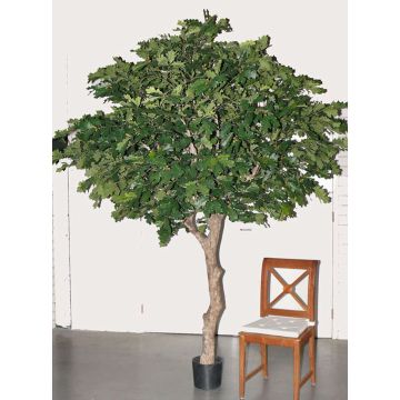 Künstlicher Eichenbaum AKAMARU, Kunststamm, mit Eicheln, 240cm