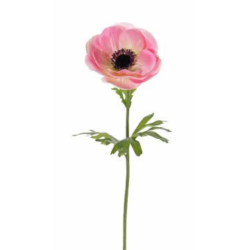 Kunstblume Anemone ANJALA, rosa, 45cm, Ø11cm