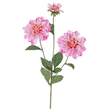 Künstliche Dahlie ANJULIKA, rosa, 75cm, Ø6-12cm