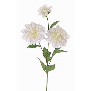 Künstliche Dahlie ANJULIKA, weiß, 75cm, Ø6-12cm