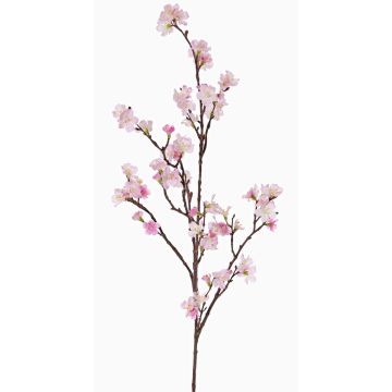 Künstlicher Kirschblütenzweig ARIELLE mit Blüten, rosa-pink, 100cm, Ø1,5-3,5cm