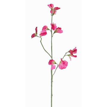 Kunstblumenzweig Lathyrus ASFALOTH, pink, 65cm, Ø3-5cm