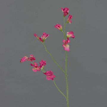 Kunstblumenzweig Lathyrus ASFALOTH, pink, 65cm, Ø3-5cm
