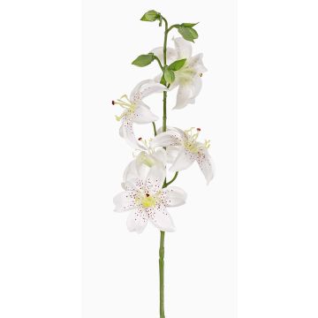 Künstliche Tigerlilie ASHANTI, weiß, 60cm, Ø10cm
