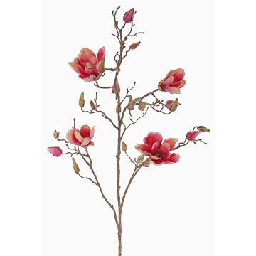 Künstlicher Magnolienzweig LORA, pink-rosa, 110cm, Ø10-12cm Künstlicher Magnolienzweig LORA, pink-rosa, 110cm, Ø10-12cm