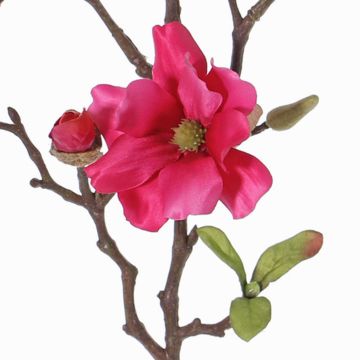 Magnolienzweig künstlich MARGA, pink, 80cm, Ø7-8cm Magnolienzweig künstlich MARGA, pink, 80cm, Ø7-8cm